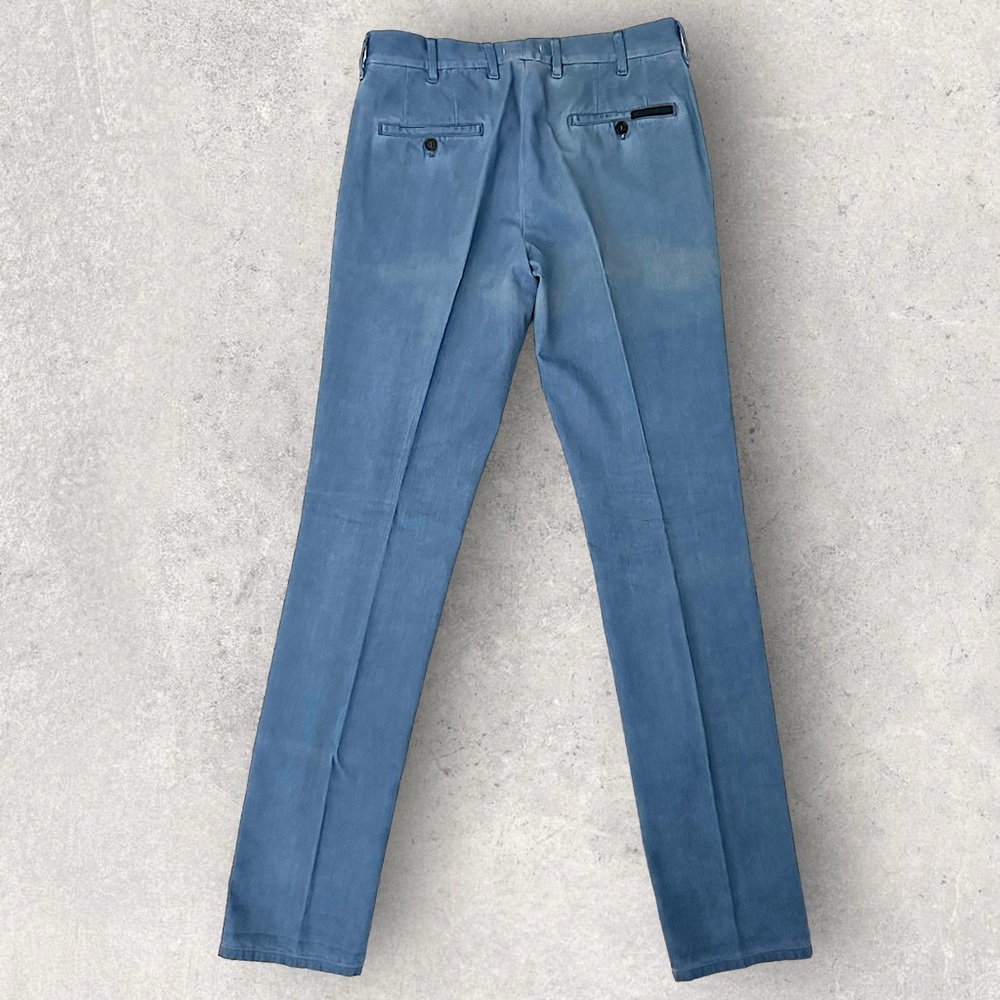 Prada Denim Effect Pants - image 2